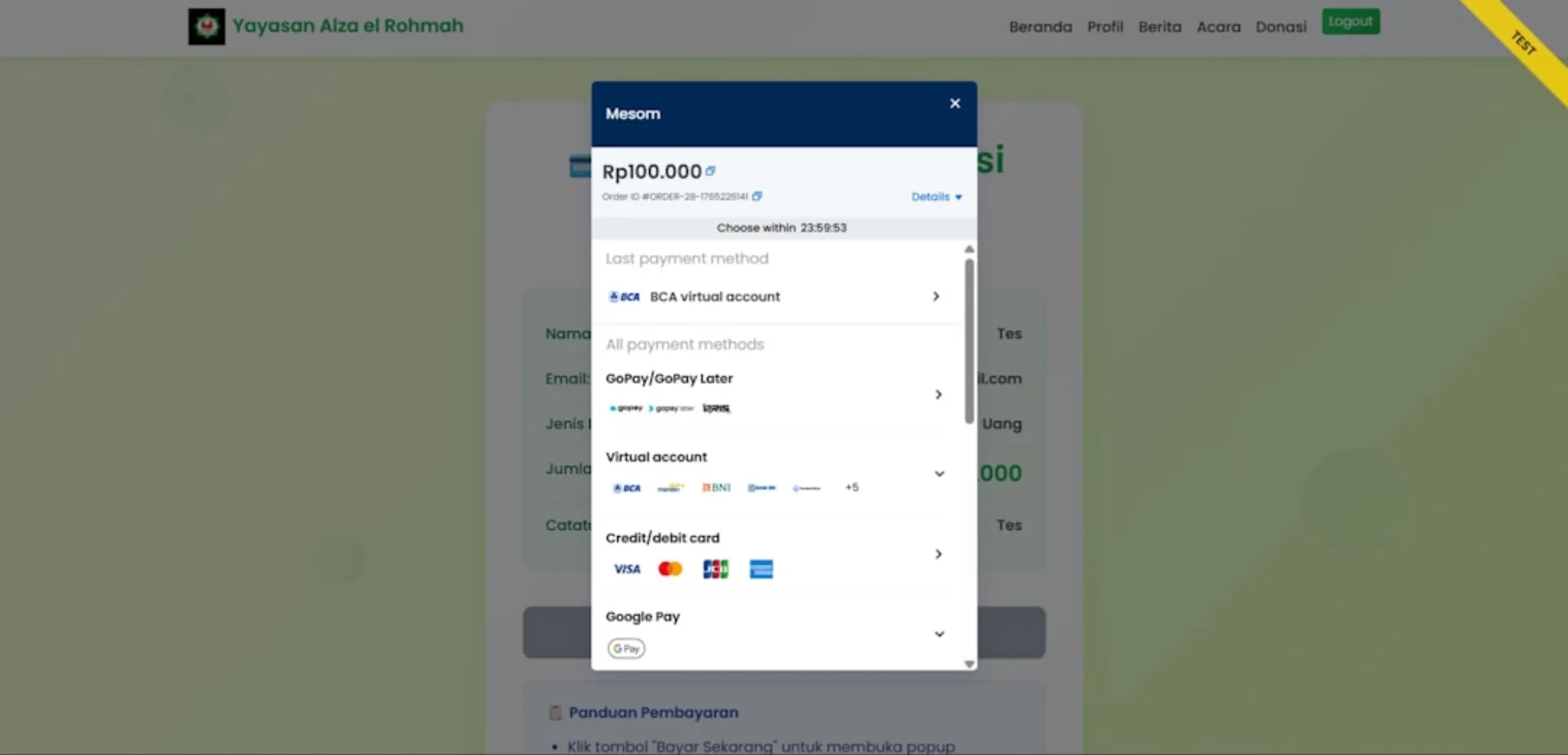 Payment Gateway Integration for Events & Ticketing