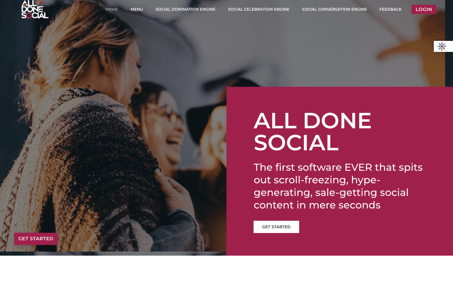 All Done Social screenshot