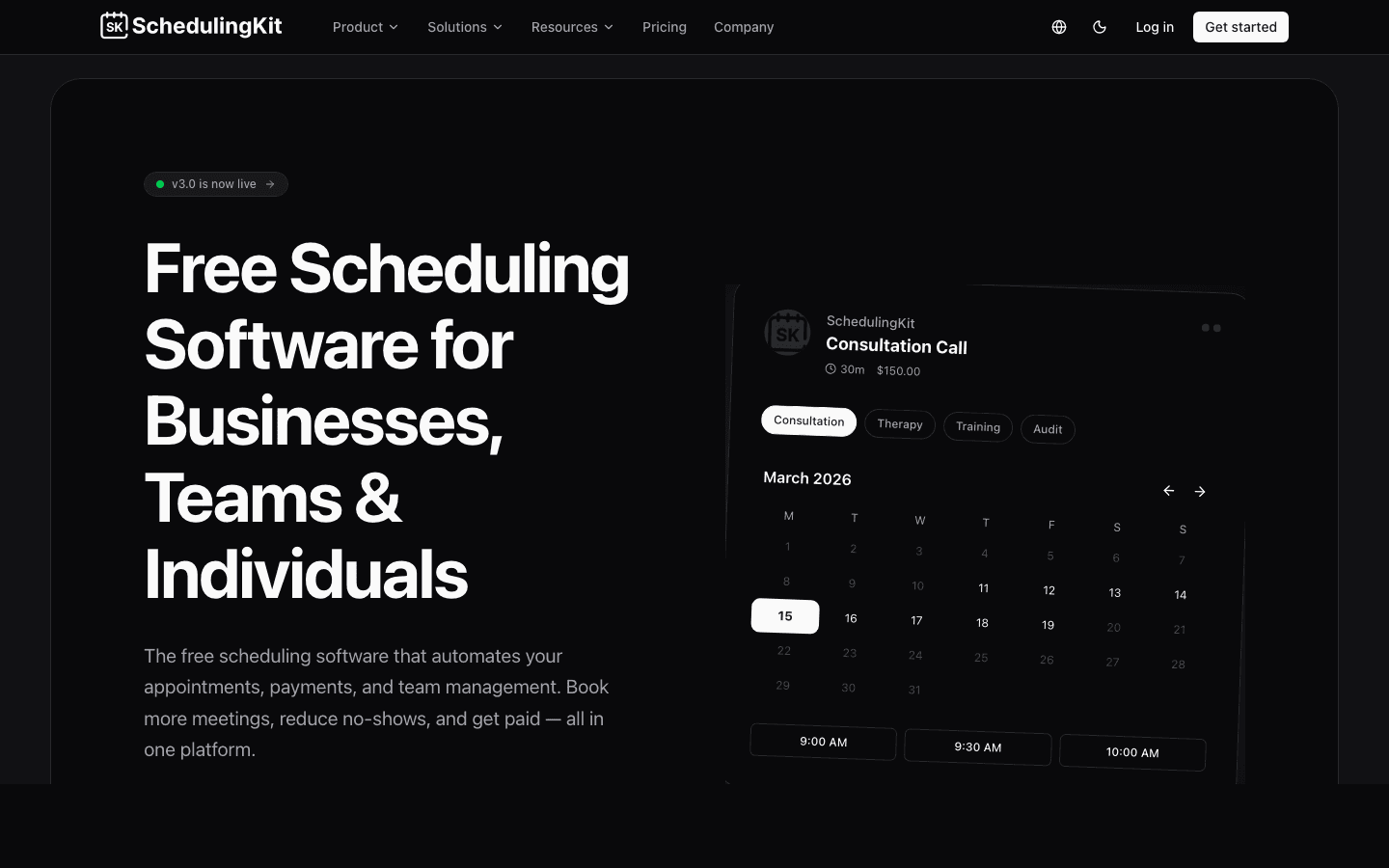 Scheduling Kit