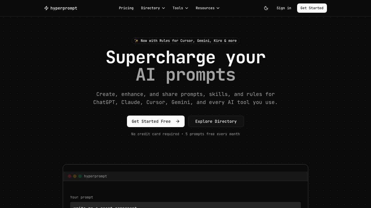 HyperPrompt AI — Supercharge AI Prompts | ZTABS